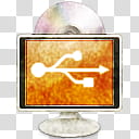 Human O Grunge, device-notifier icon transparent background PNG clipart
