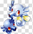 Pokemon Renders s, Pokemon Horsea illustration transparent background PNG clipart