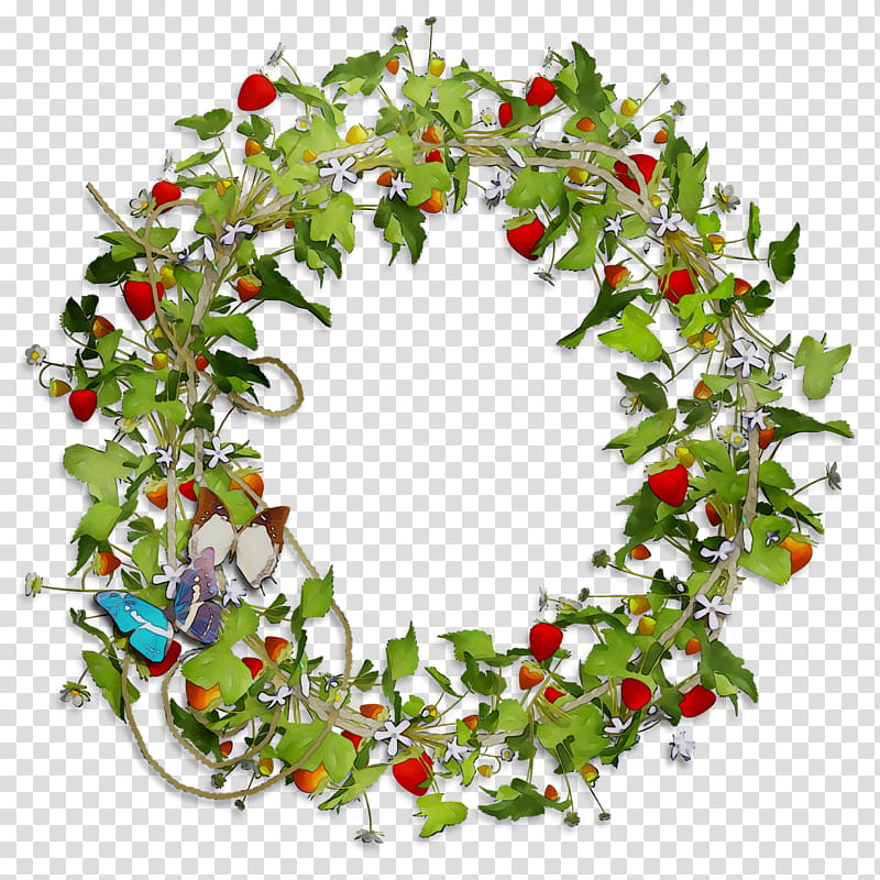 Christmas Decoration, Frames, Scrapbooking, Decoupage, Flower, Wreath, Holly, Plant transparent background PNG clipart