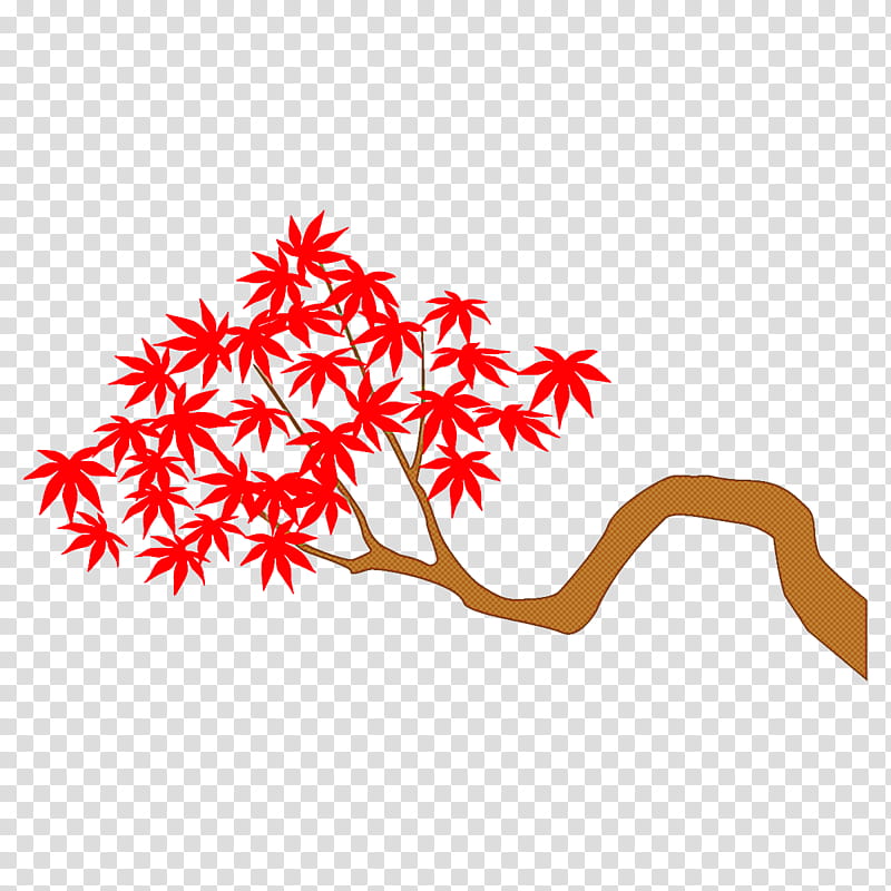 maple branch maple leaves autumn tree, Fall, Leaf, Red, Plant, Woody Plant, Maple Leaf transparent background PNG clipart