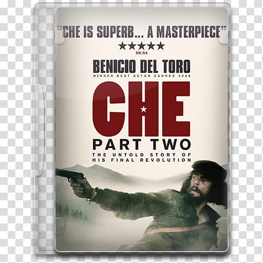 Movie Icon Mega , Che, Part Two, Che Part Two case illustration transparent background PNG clipart