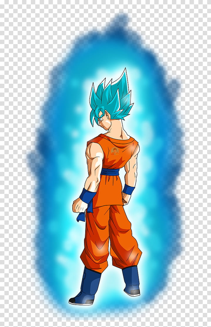 Goku ssjgssj con aura #|FacuDibuja y SaoDVD transparent background PNG clipart