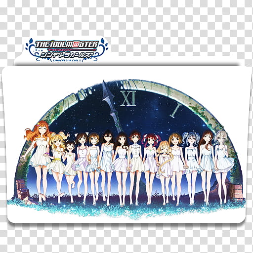 Anime Icon The Idolm Ster Cinderella Girls Second Season The Idol Master Anime Folder Transparent Background Png Clipart Hiclipart