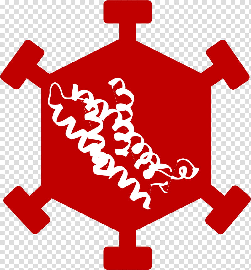 Creative, Oncolytic Virus, Genetically Modified Virus, Capsid, Genetic Engineering, Logo, Number, Red transparent background PNG clipart
