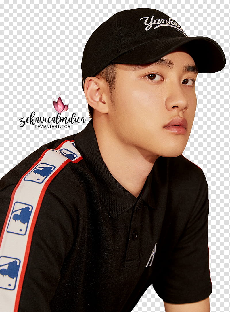 EXO D O MLB, Do Kyung-soo transparent background PNG clipart | HiClipart