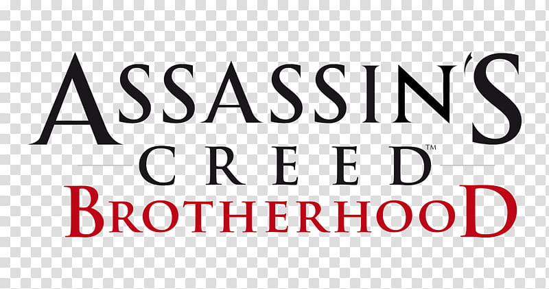 Assassin Creed Logo Resource , Assassin's Creed Brotherhood text transparent background PNG clipart