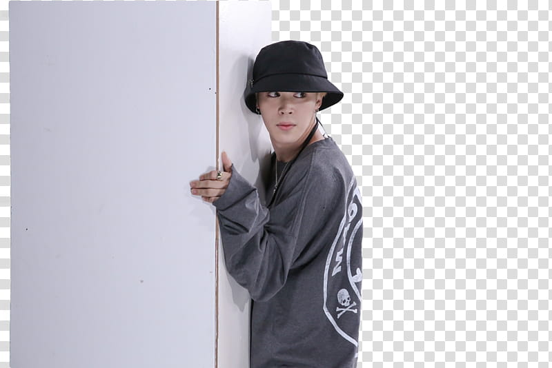 BTS Shooting for MIC Drop, man leaning on white wall transparent background PNG clipart