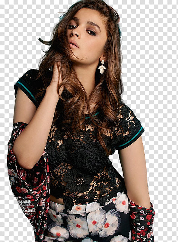 Alia Bhatt, women's multicolored floral dress transparent background PNG clipart