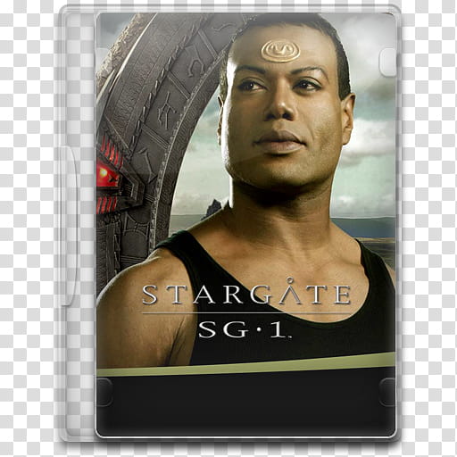 StarGate SG  Icon , StarGate SG-, Stargate SG- DVD case transparent background PNG clipart