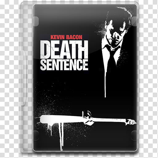 Movie Icon Mega , Death Sentence, Death Sentence DVD case transparent background PNG clipart