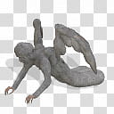 Spore creature Weeping Angel  transparent background PNG clipart