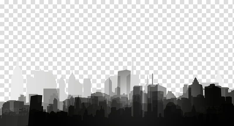 City Skyline Silhouette, Poster, Advertising, Dance, Drawing, Cityscape, White, Metropolitan Area transparent background PNG clipart