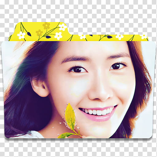 YoonA SNSD Innisfree Folder , .YoonA icon transparent background PNG clipart