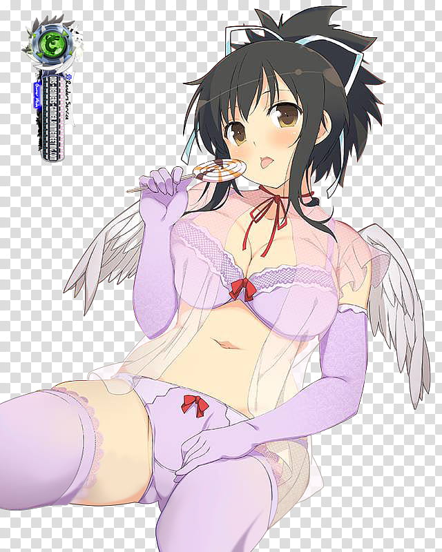 Senran Kagura Asuka Sweet Angel Halloween transparent background PNG clipart