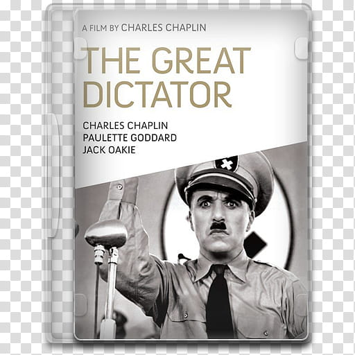 Movie Icon Mega , The Great Dictator, The Great Dictator disc case transparent background PNG clipart