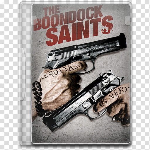 Movie Icon Mega , The Boondock Saints, The Bookdock Saints movie case transparent background PNG clipart