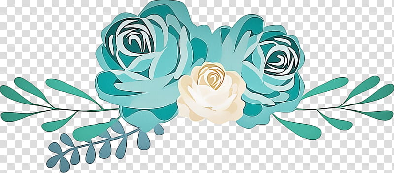 Garden roses, Turquoise, Flower, Rose Family, Teal, Plant, Cut Flowers, Rose Order transparent background PNG clipart