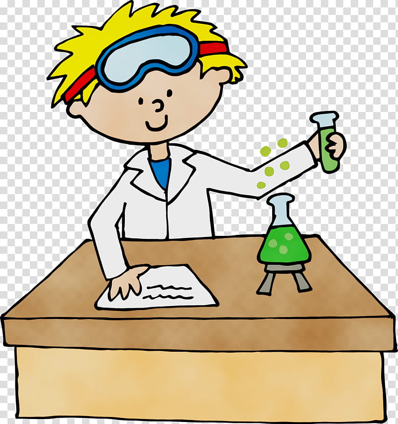 Scientist, Watercolor, Paint, Wet Ink, Science, Science Project, Chemistry, Science Education transparent background PNG clipart