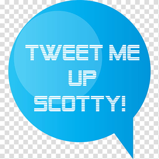 Twitter , tweet me up scotty!-printed text transparent background PNG clipart