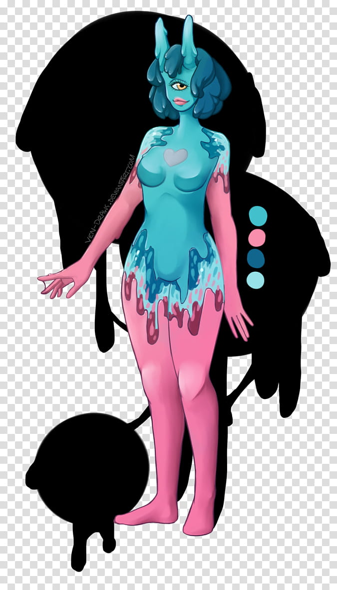 :CLOSED: Set Price Monstergirl: Slimeclops transparent background PNG clipart