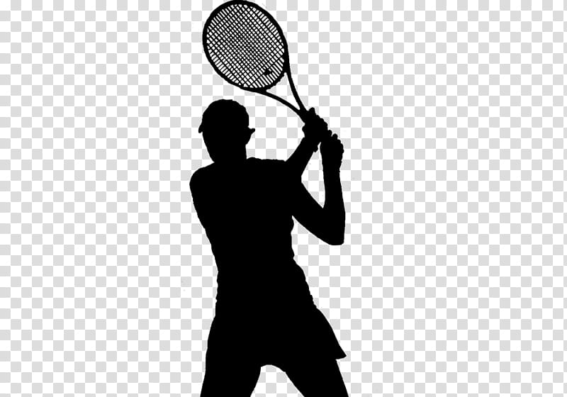 Badminton, Shoulder, Megaphone, Line, Silhouette, Tennis Racket, Sports Equipment, Tennis Player transparent background PNG clipart