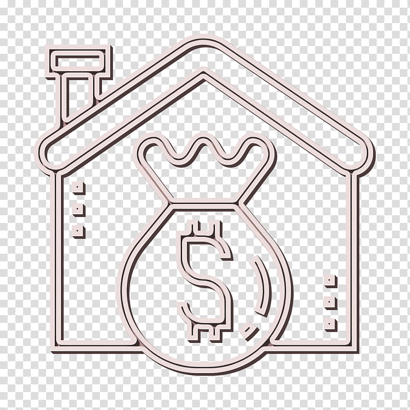 Sale icon Mortgage icon Accounting icon, Line transparent background PNG clipart