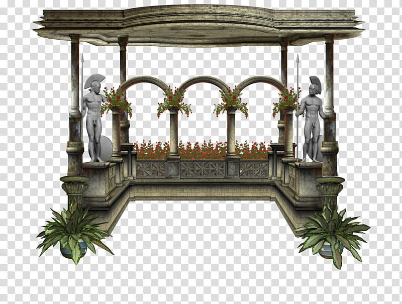 medieval structure , garden arch illustration transparent background PNG clipart