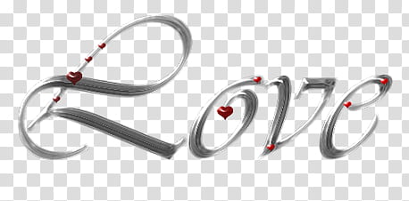 Love is in the air, grey and red Love text transparent background PNG clipart