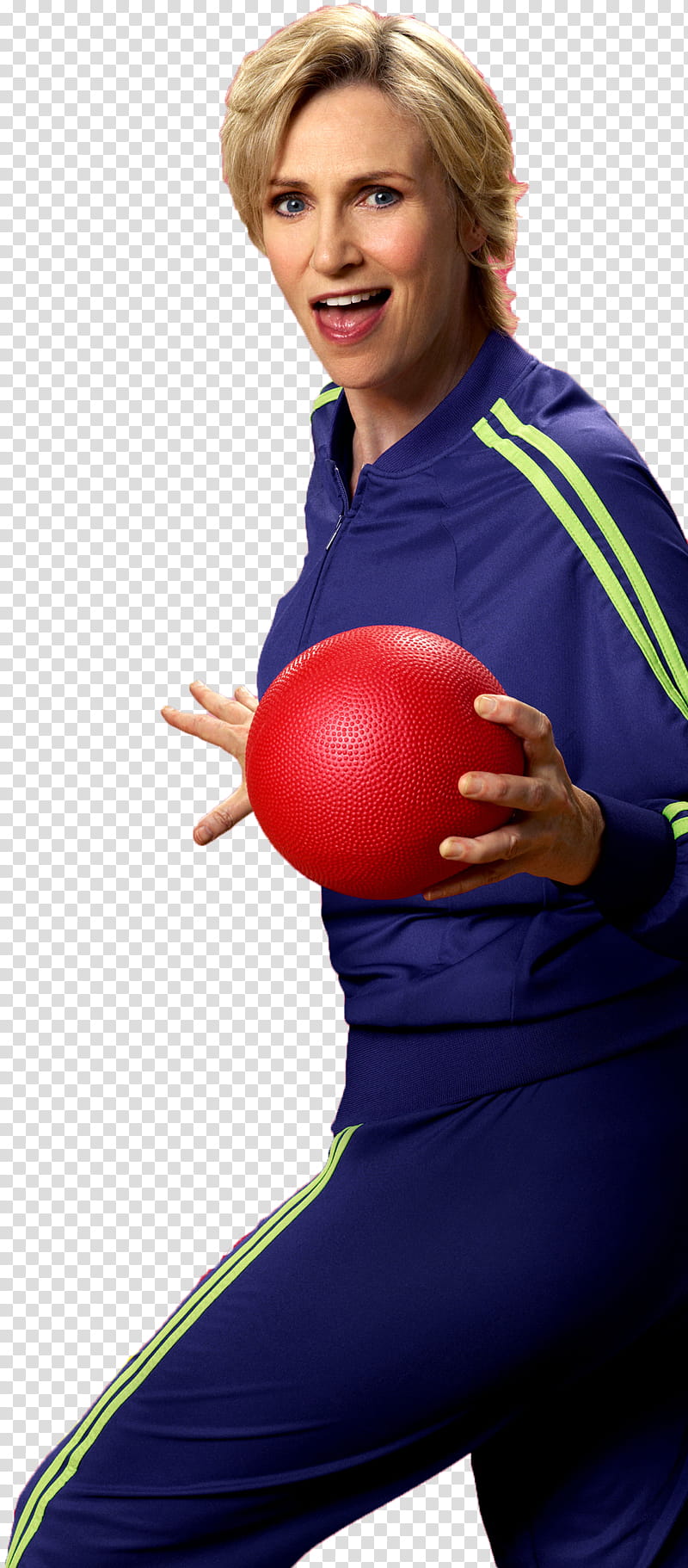 glee Dodgeball, woman holding red ball toy transparent background PNG clipart