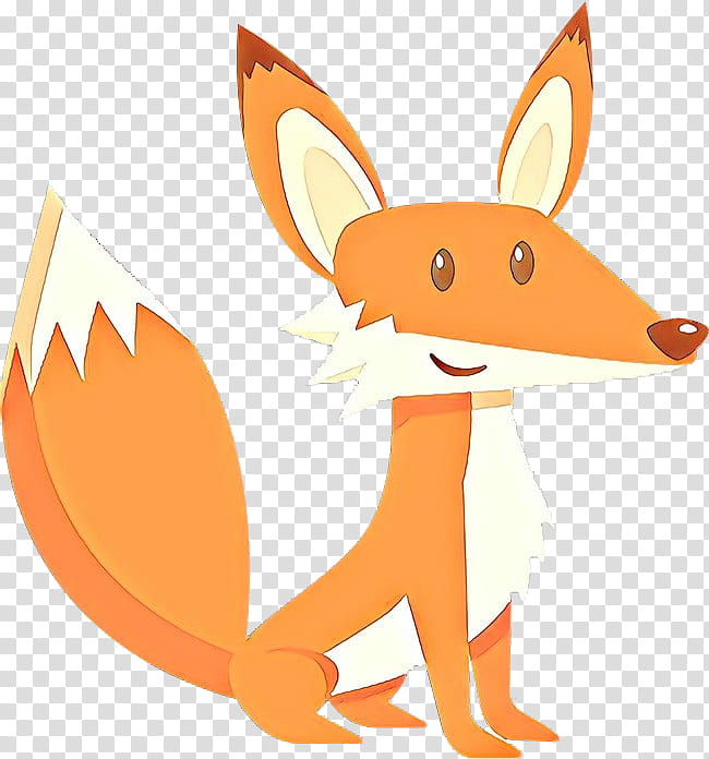 cartoon fox tail kangaroo, Cartoon, Fennec Fox transparent background PNG clipart