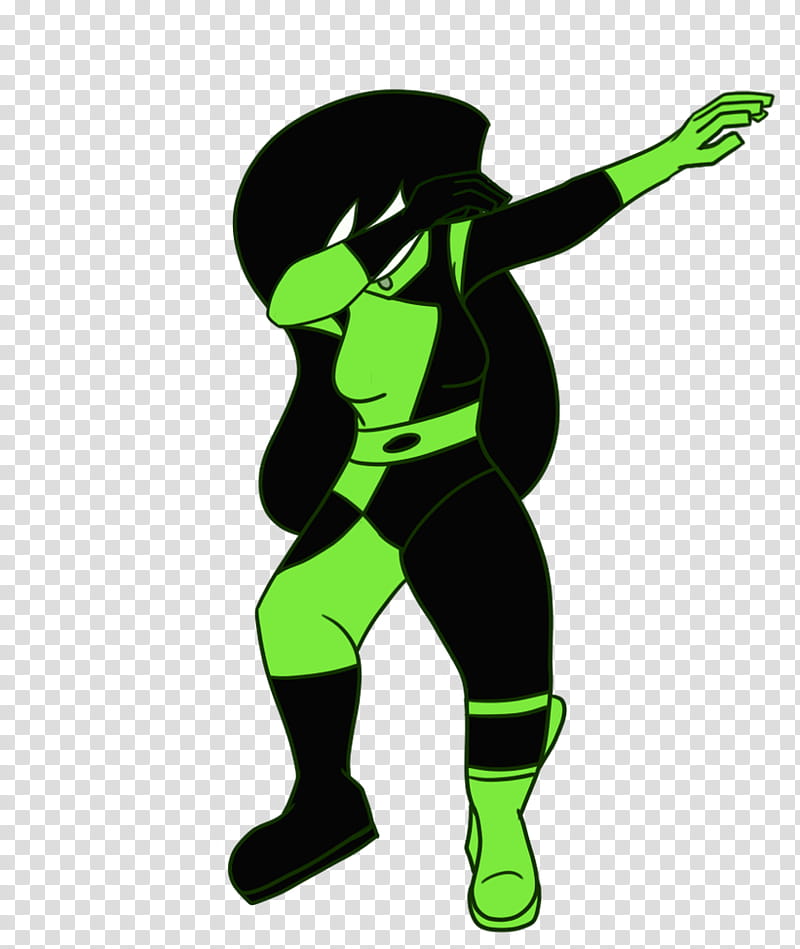 Shego Dab transparent background PNG clipart