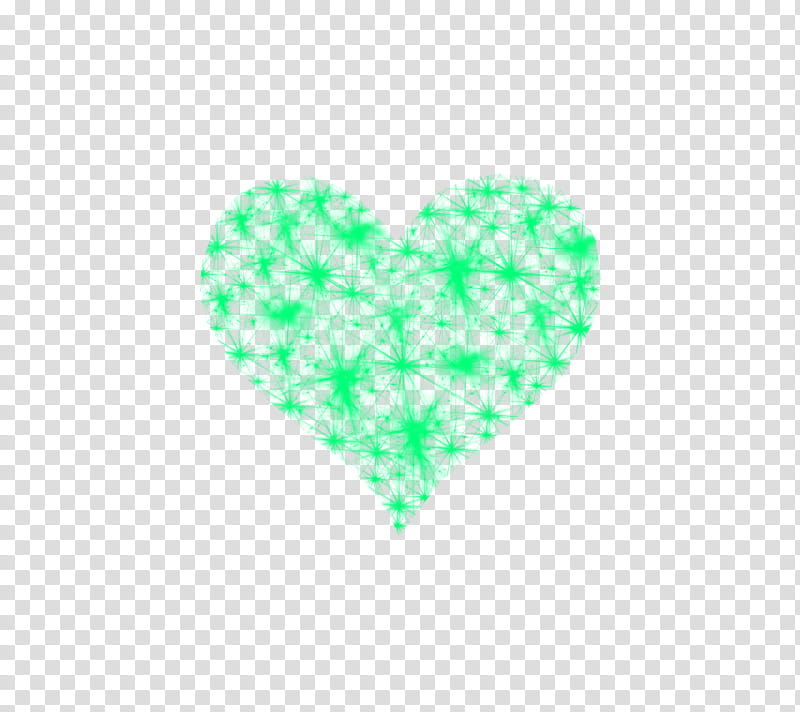 Corazones, green and white heart transparent background PNG clipart