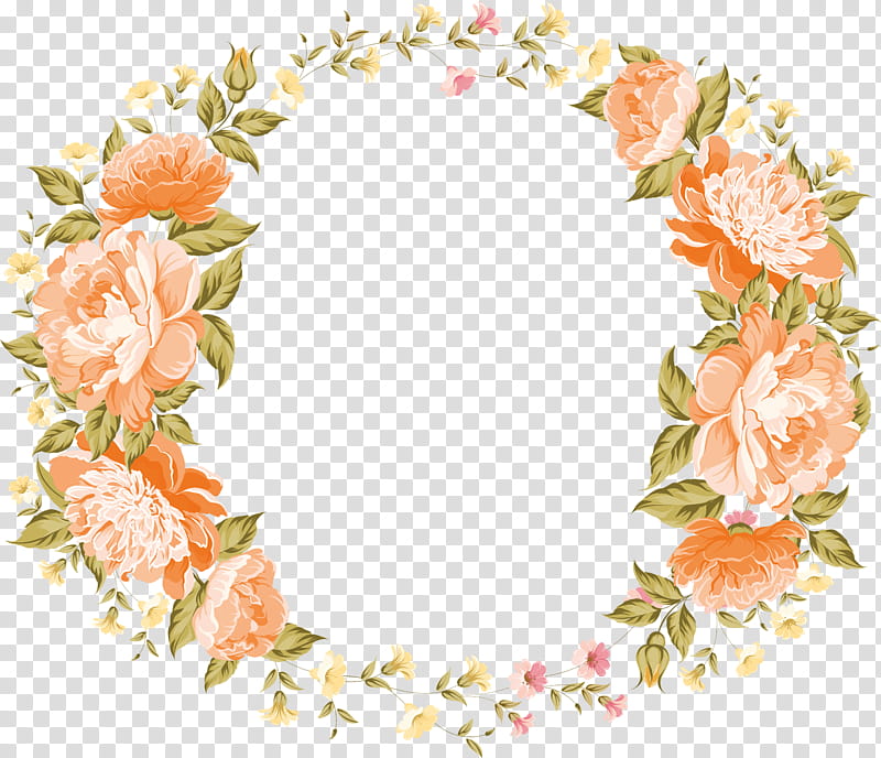 Floral Plant, Drawing, Painting, Leaf, Peach, Flower, Floral Design, Lei transparent background PNG clipart