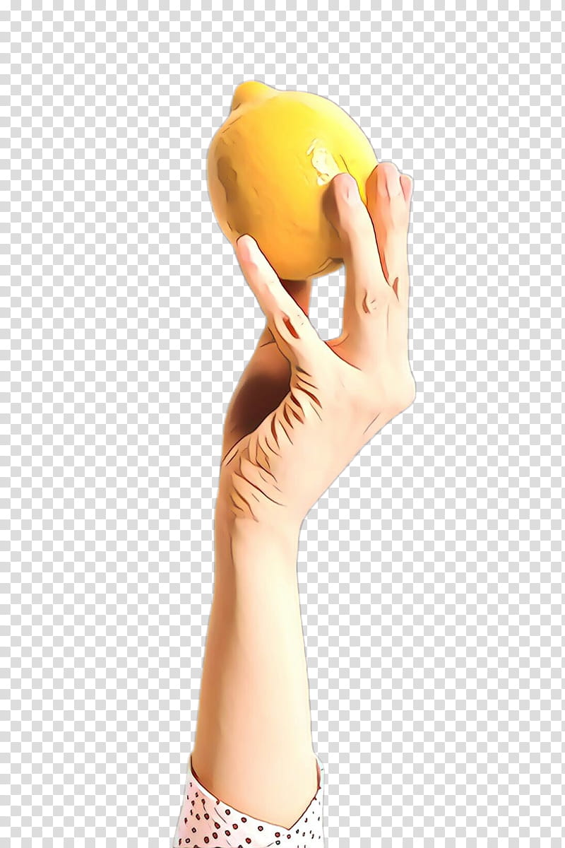 yellow arm hand finger joint, Ball, Glove, Muscle, Leg, Thumb transparent background PNG clipart