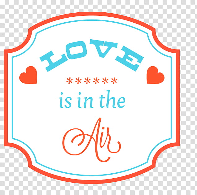 Lovely Love , Love is in the Air text transparent background PNG clipart