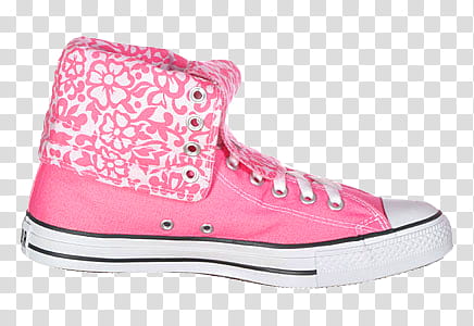 unpaired pink high-top sneaker transparent background PNG clipart