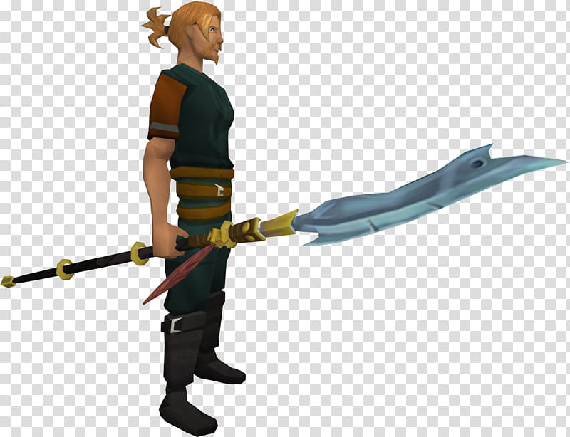 Dragon, RuneScape, Glaive, Spear, Kril Tsutsaroth, Game, Katana, Death transparent background PNG clipart