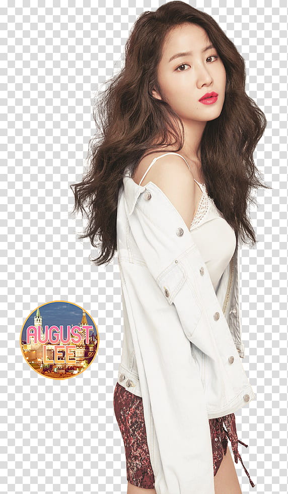 with Soyou ex SISTAR for COSMOPOLITAN transparent background PNG clipart