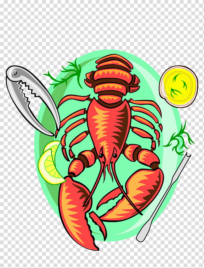 Spiny Lobster Lobster, Louisiana Crawfish, Drawing, Cartoon, Decapods, Homarus, Eucarida transparent background PNG clipart