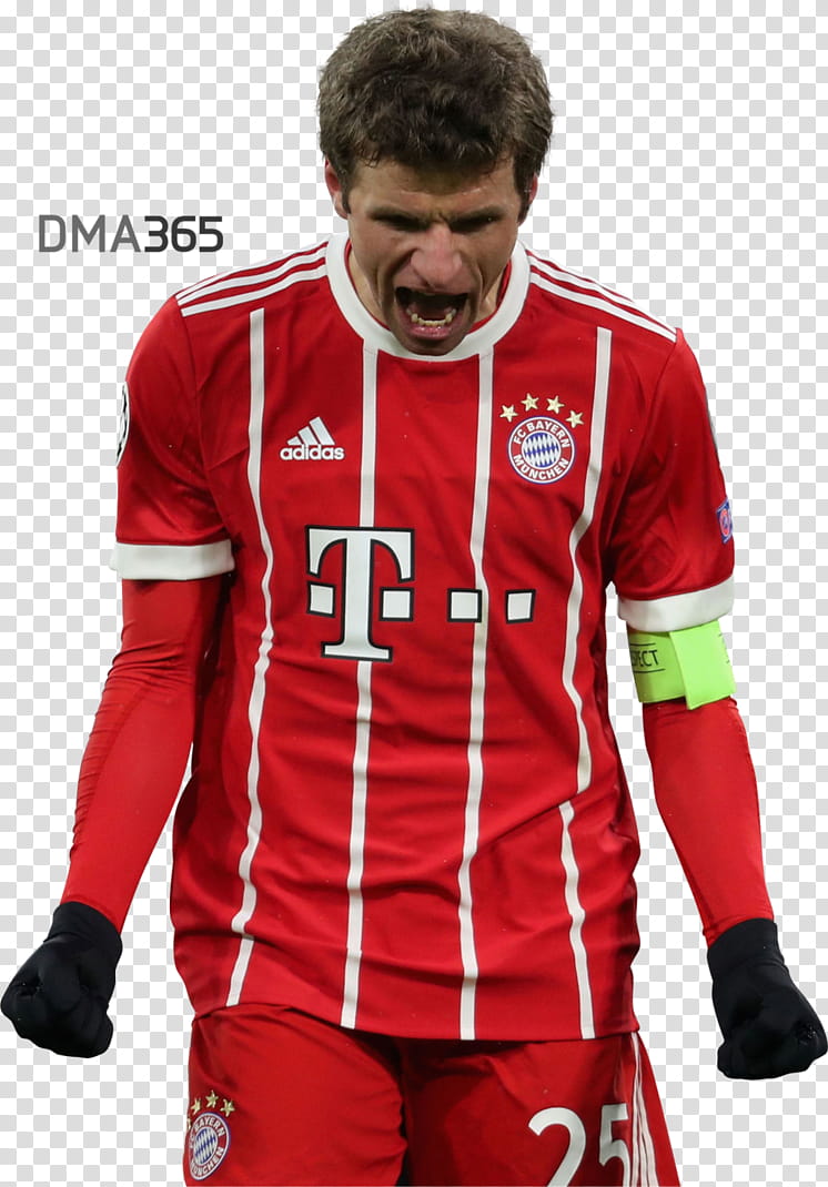 Thomas Muller transparent background PNG clipart