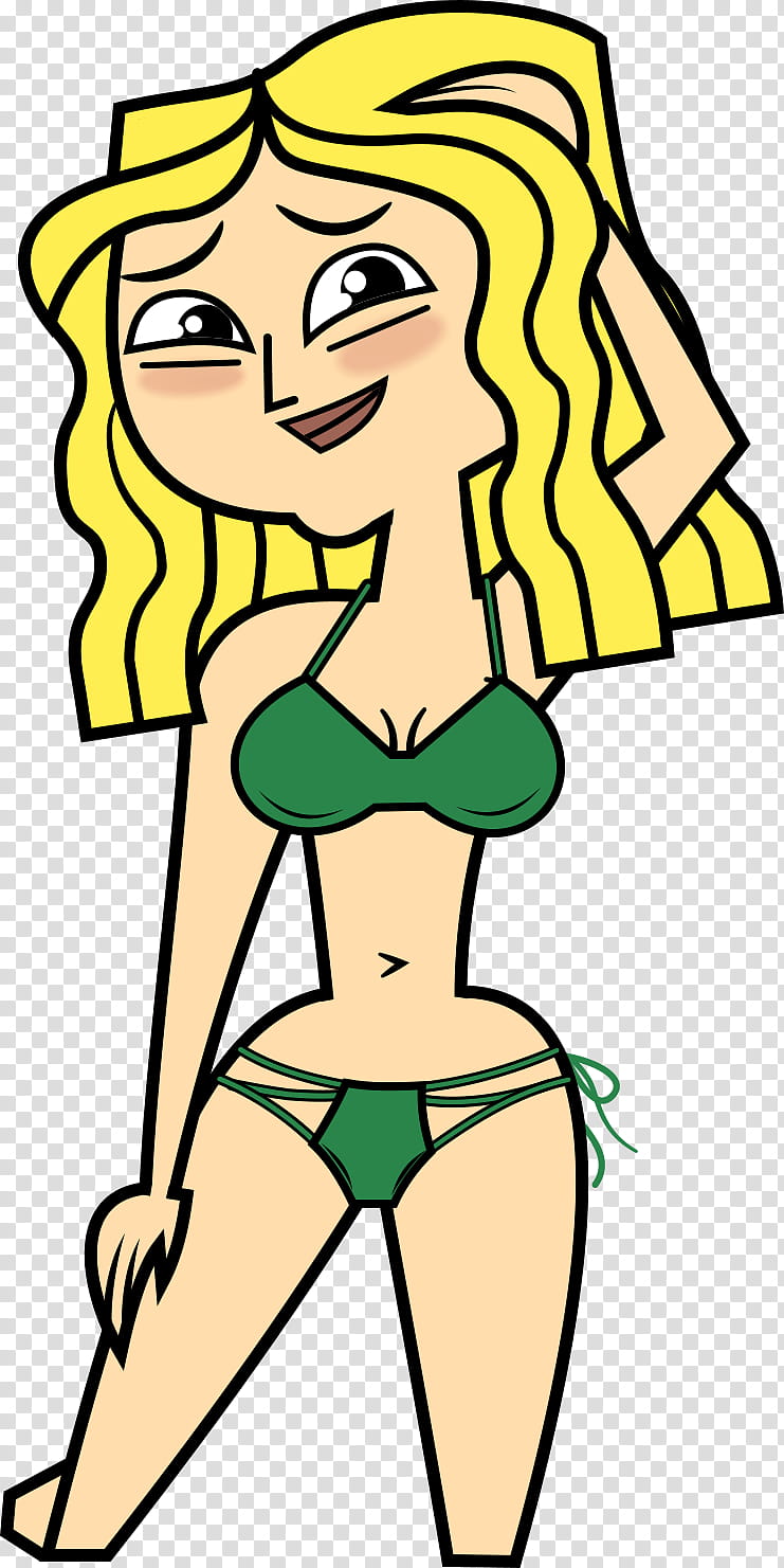 TD Summer Carrie in Bikini, woman in green bikini illustration transparent background PNG clipart