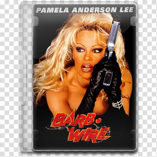 Movie Icon Mega , Barb Wire, Pamela Anderson Lee Barb Wire poster transparent background PNG clipart