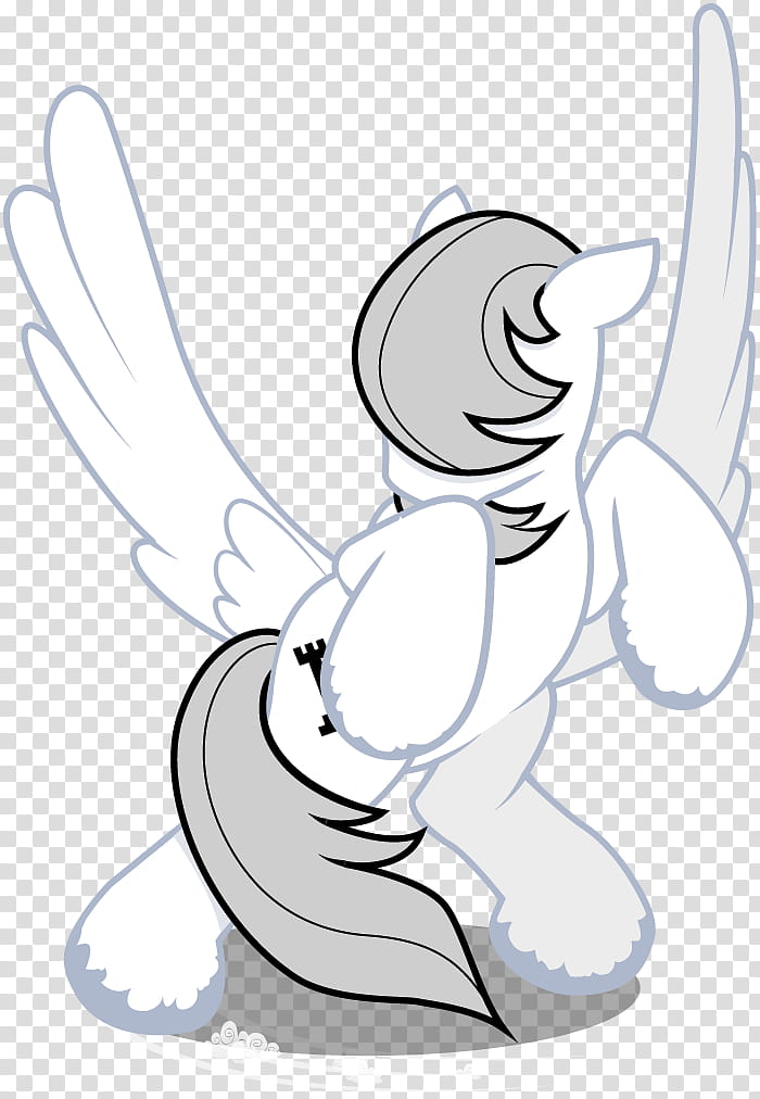 Rook Spin Pose, white My Little Pony character illustration transparent background PNG clipart