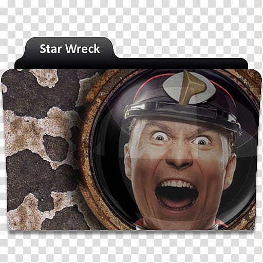 More TV Show folder icons, starwreck, Star Wreck folder illustration transparent background PNG clipart