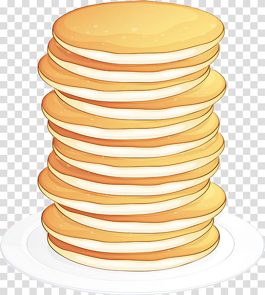 Orange, Line, Yellow, Pancake, Food, Plate, Dish, Breakfast transparent background PNG clipart