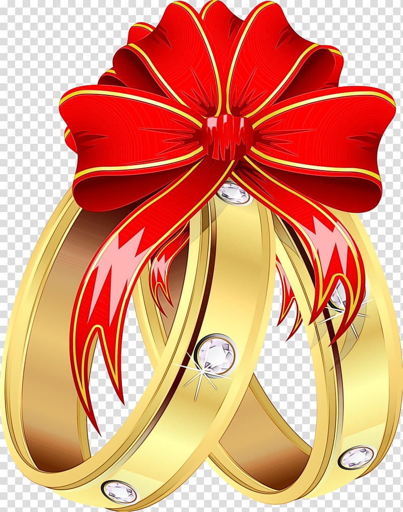 Golden Wedding Ring Design Element 3D Render 9593791 PNG