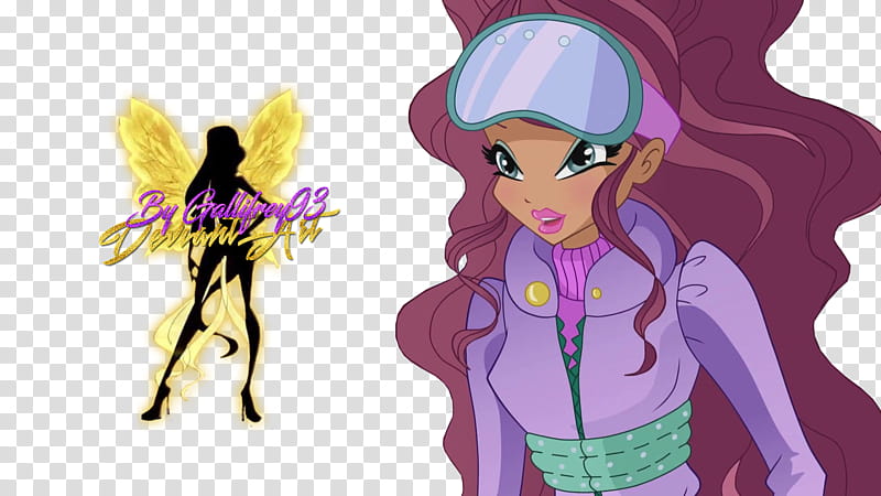 World of Winx Aisha Winter Style transparent background PNG clipart