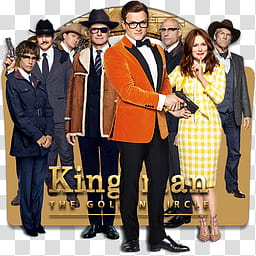 Kingsman The Golden Circle  Folder Icon , Kingsman The Golden Circle v_x transparent background PNG clipart