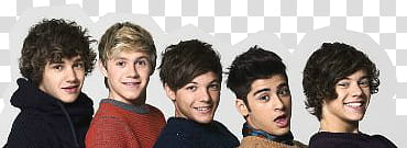 One Direction transparent background PNG clipart