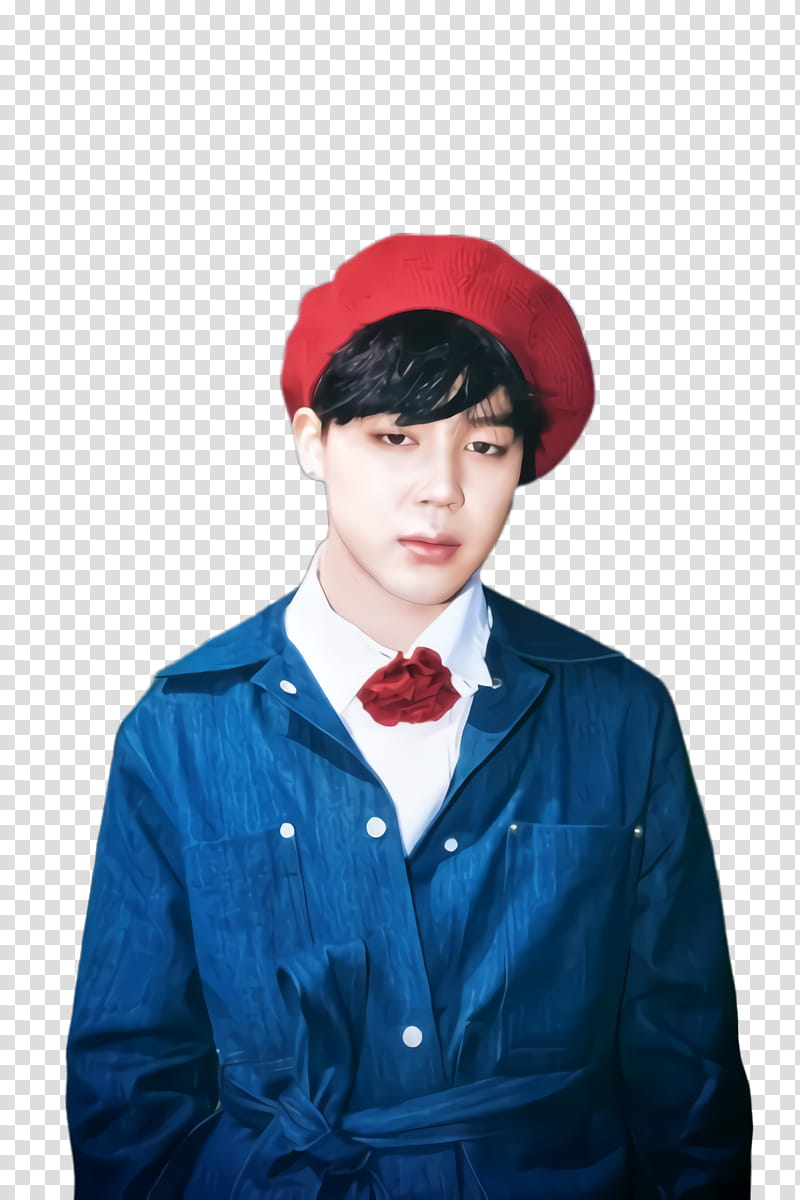 Bts, Bangtan Boys, Music, Hat, Costume, Electric Blue, Red, Clothing transparent background PNG clipart